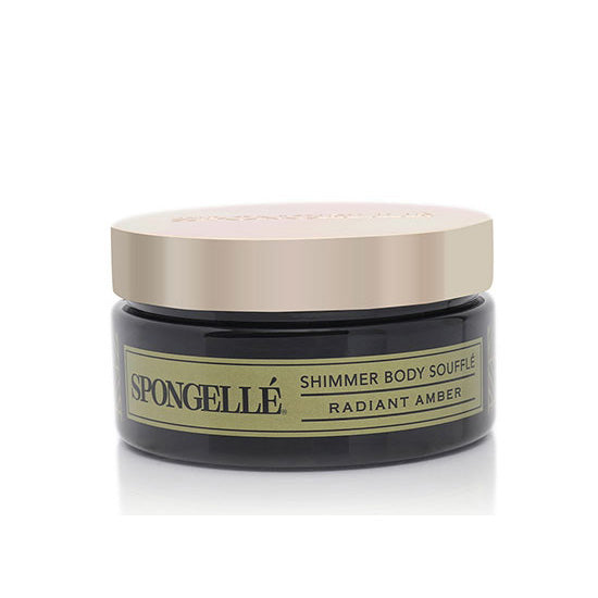 Spongelle Shimmer Body Souffle Moisturizer - Radiant Amber 227g