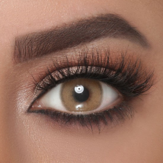 Haiifamajic Colored Contact Lenses Ruby Brown