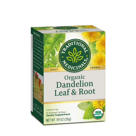 Traditional Medicinals Dandelion Leaf & Root 16 Teabags