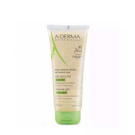 A-derma Fragile Skin Ultra-Rich Shower Gel 200ml