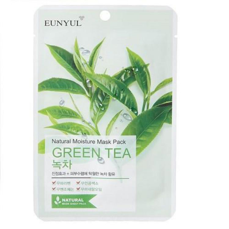 Natural Moisture Mask Pack Green Tea
