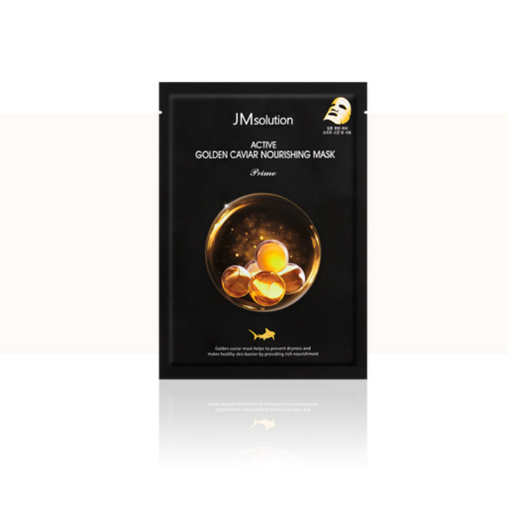 JM SOLUTION Active Golden Caviar Nourishing Mask (1 Sheet)
