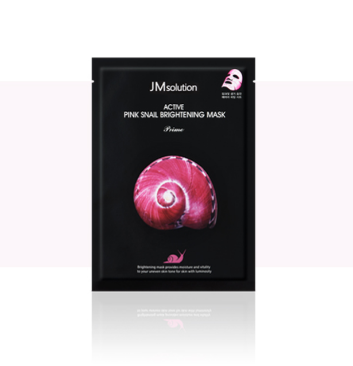 JM SOLUTION Active Pink Snail Brightening Mask (1 Sheet)