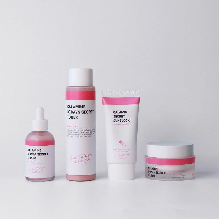 K-SECRET Calamine 4 Steps Basic Care set