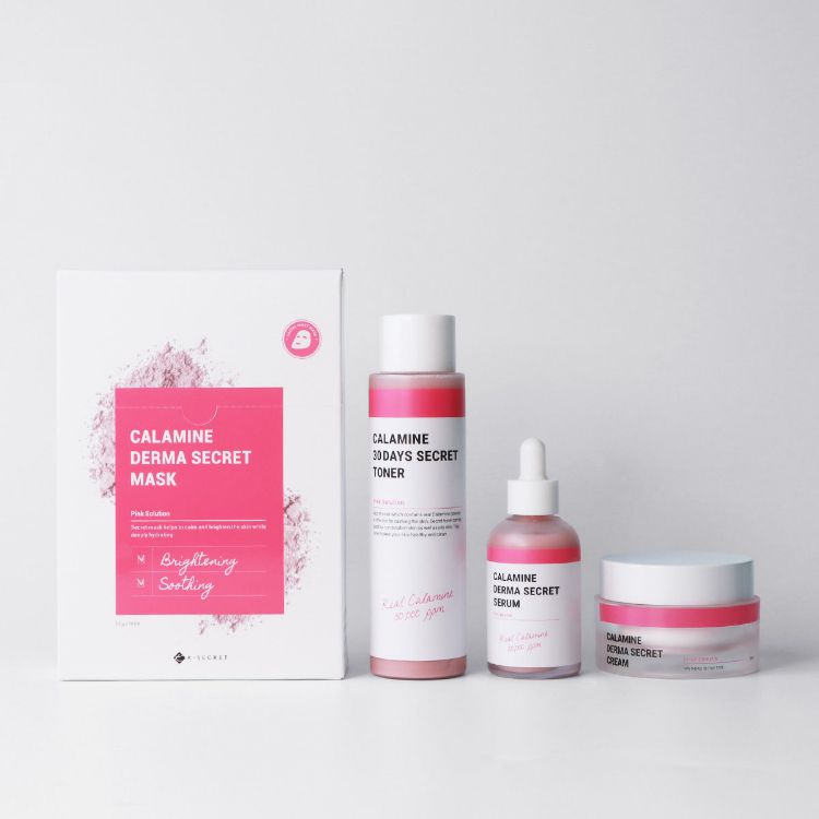 K-SECRET Calamine 4 Steps Night Care Set