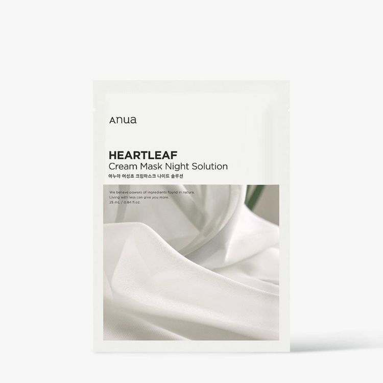ANUA Heartleaf Cream Mask Night Solution (10PCS)