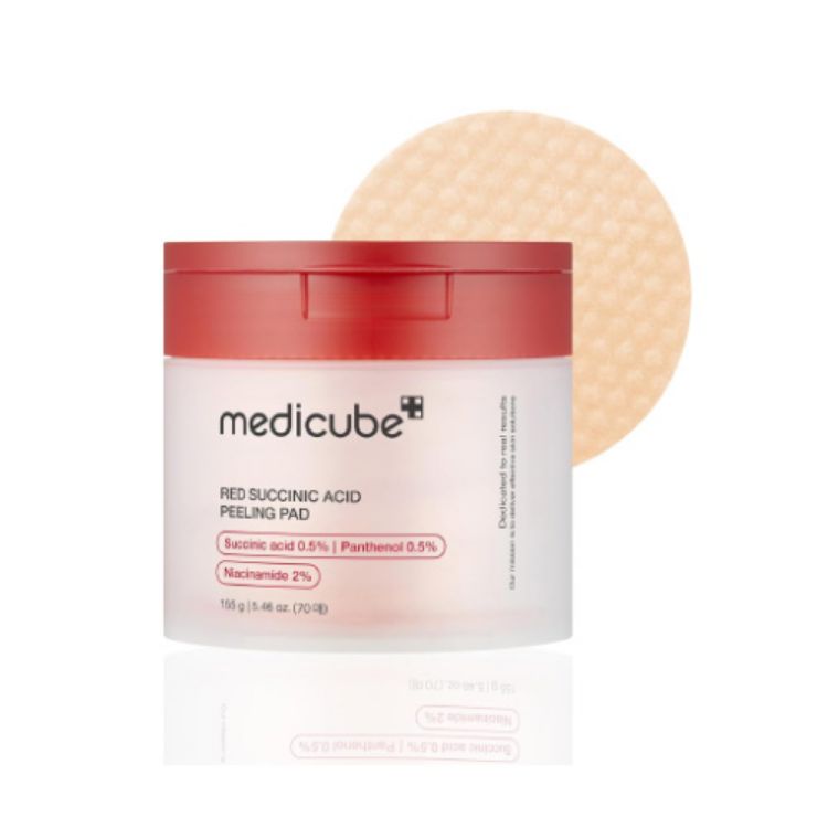 MEDICUBE RED SUCCINIC ACID PEELING PAD 70 pads