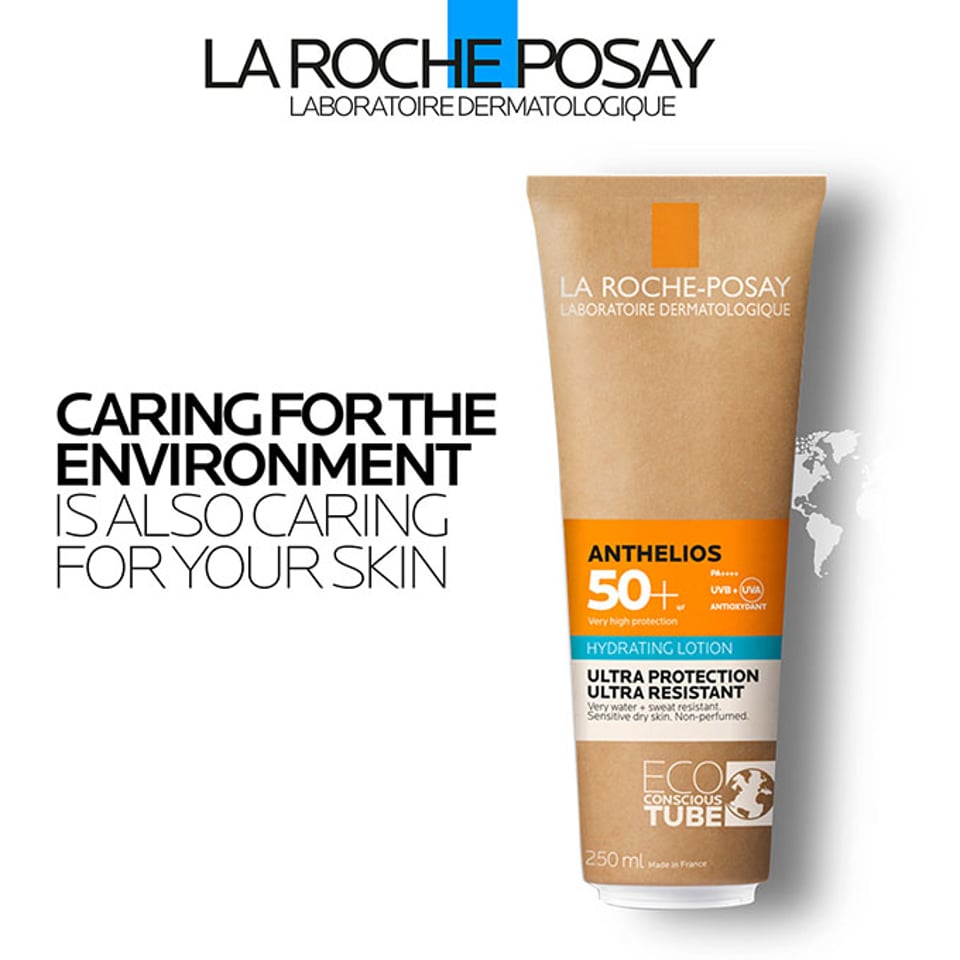 Anthelios Hydrating Lotion Sunscreen SPF 50+ for Face and Body 250mL