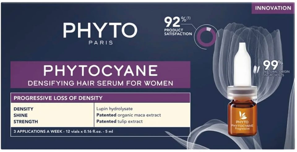 Phytocyane Densifying Serum for Women - 12 Ampoules
