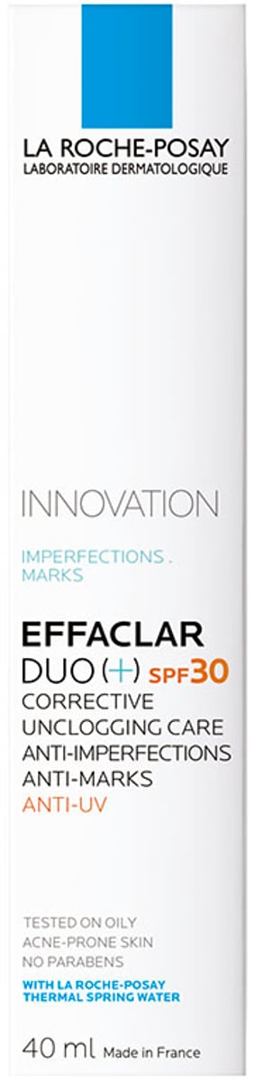 Effaclar Duo+ SPF30 Acne Treatment Cream for Oily and Acne Prone Skin 40mL