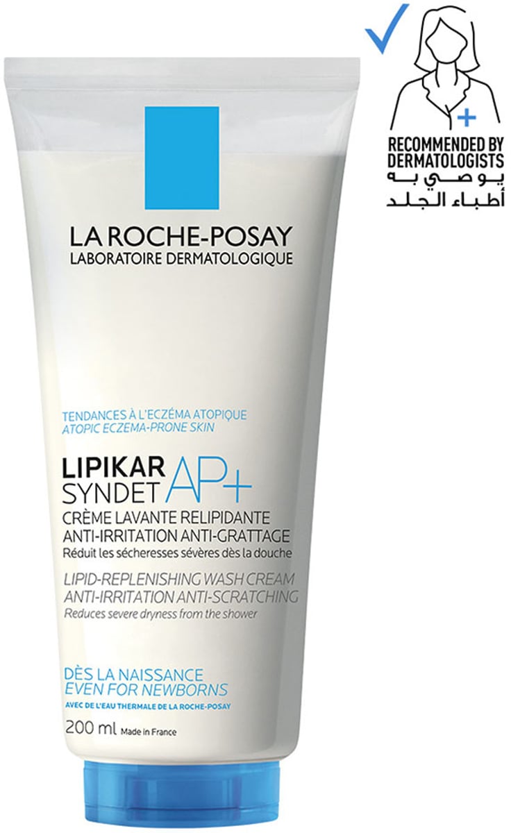 Lipikar Syndet AP+ Body Wash for Eczema Prone Skin 200mL