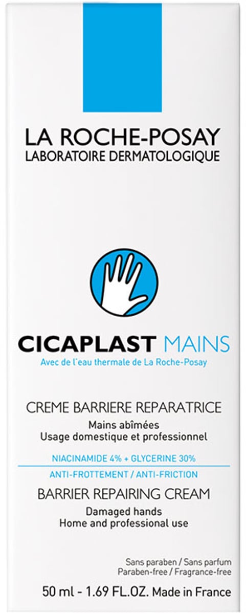 Cicaplast Mains Moisturiser for Dry and Damaged Hands 50mL