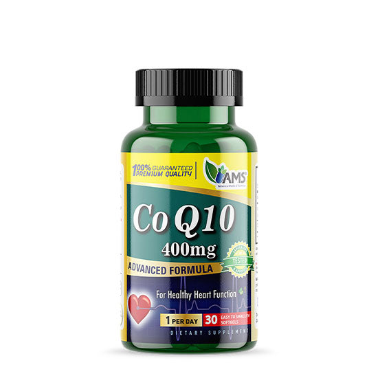 AMS CoQ10 400mg Softgels 30s