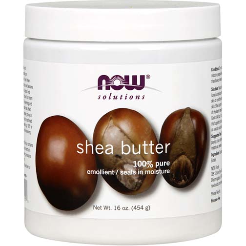 Now 100% Pure Shea Butter, 453 Gm