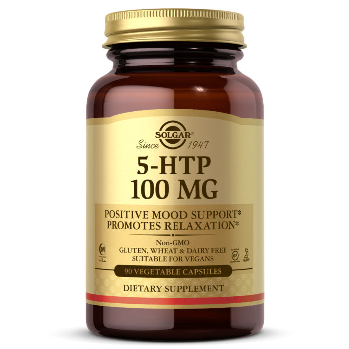 Solgar 5-htp, 100 mg, 90 Vegetable Capsules