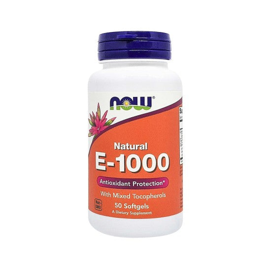 Now Foods Vitamin E-1000 Iu 50 Softgels