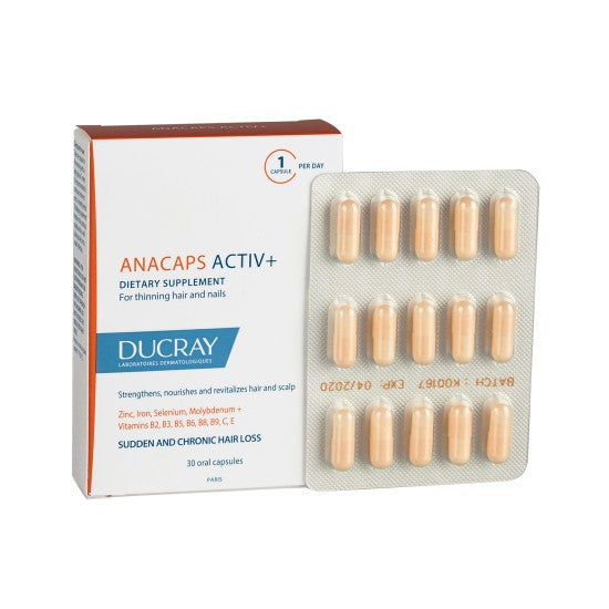 Ducray Anacaps Concentrate Anti-Hair Loss Capsules 30s