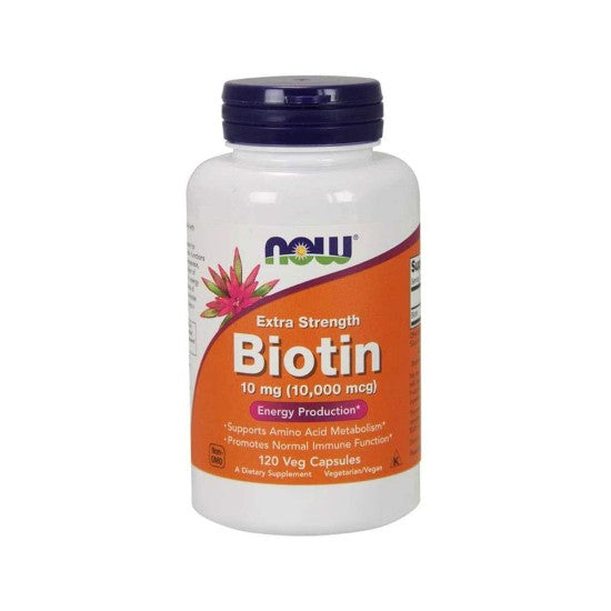 Now Foods Biotin 10 mg 120 Veg Capsules