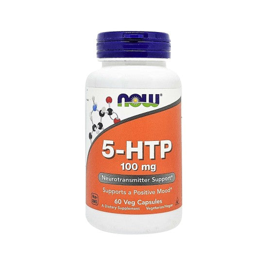 Now Foods 5-HTP 100g 60 Veg Capsules
