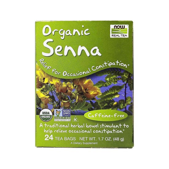 Now Foods Senna Tea, Organic 24 Tea Bags