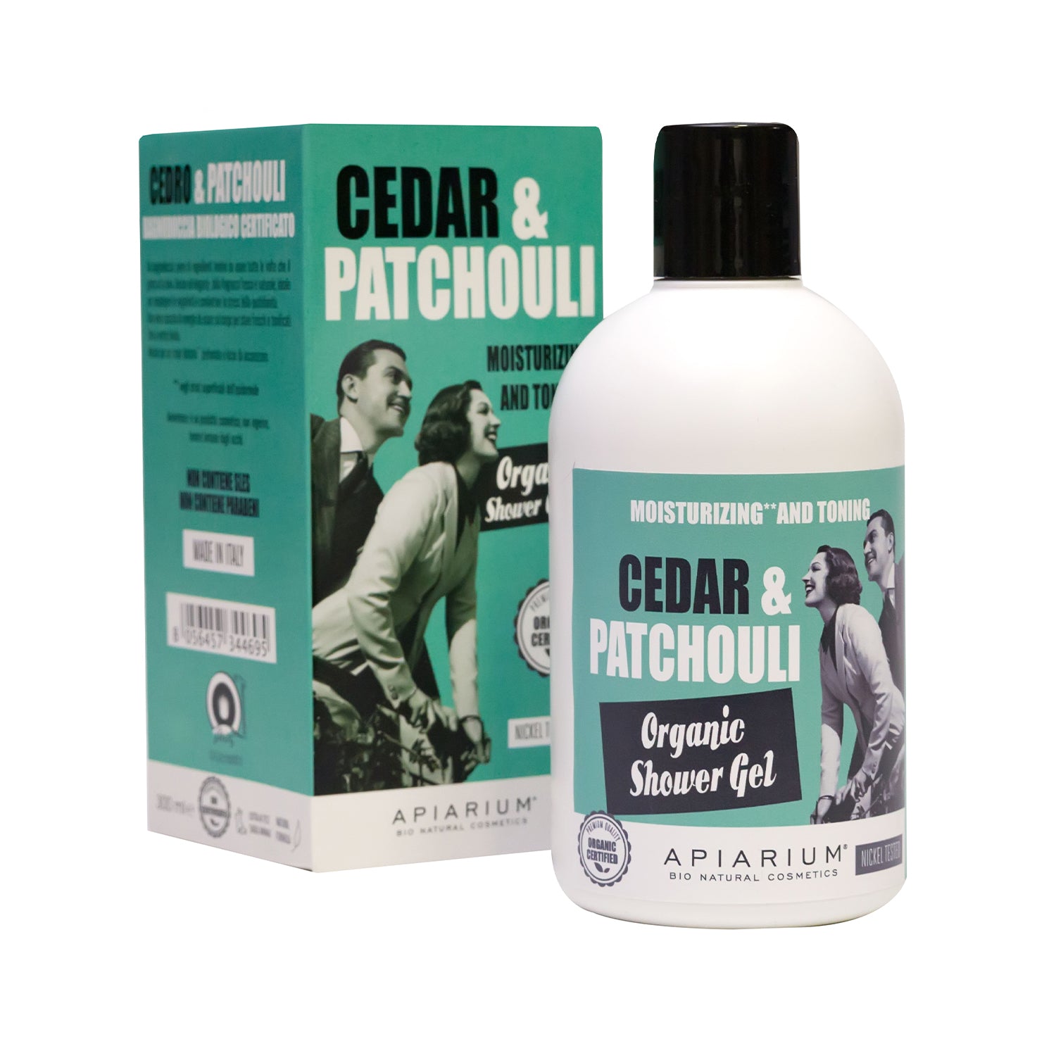 Apiarium Cedar & Patchouli Organic Shower Gel 300 ml