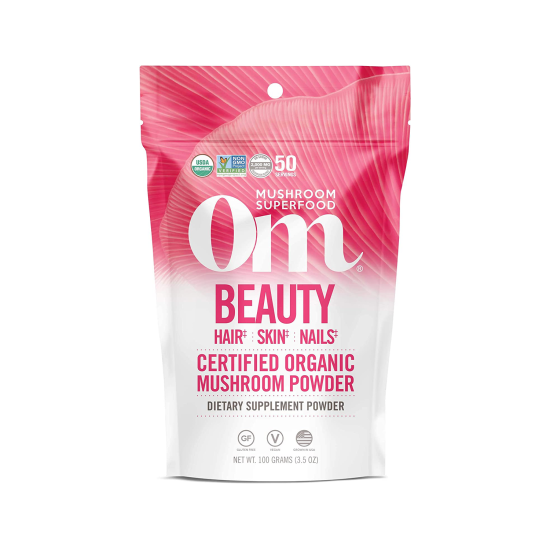 Om Mushroom Beauty Organic Mushroom Powder 100g