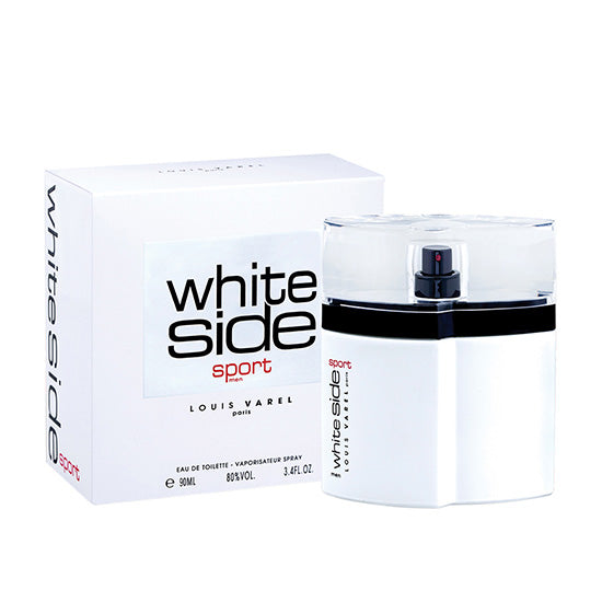 Louis Varel Paris White Side Sport Eau De Toilette For Men 90ml