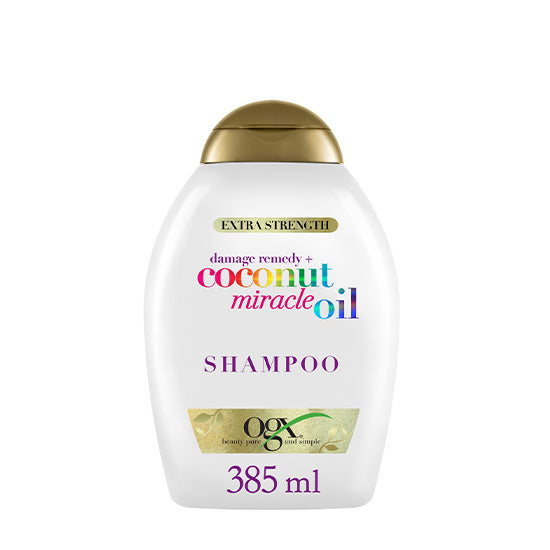 Ogx Extra Strength Damage Remedy Coconut Miracle Hair Oil Shampoo 13oz