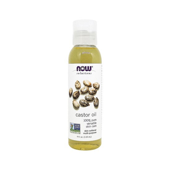 Now Solutions, Castor Oil 100% Pure 4 Fl. Oz.