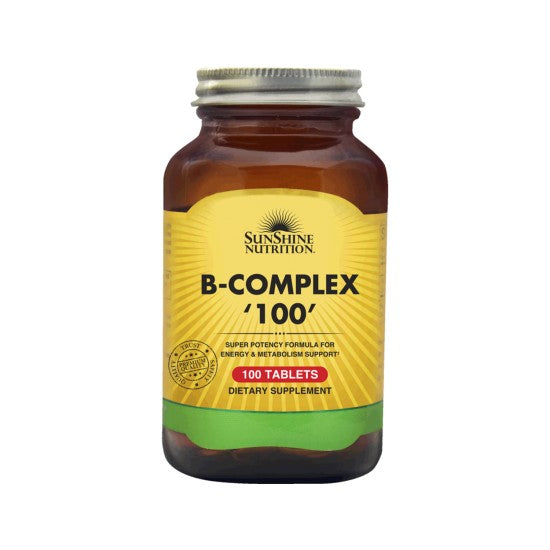 Sunshine Nutrition B-Complex 100 Tablets