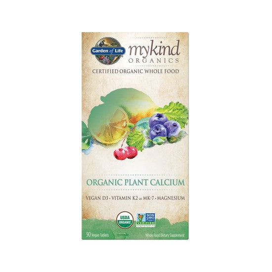 Garden Of Life Kind Organics Plant Calcium 90 tablets