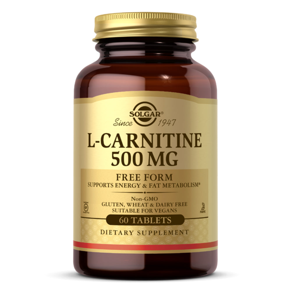 Solgar Maxi L Carnitine, 60 Tablets, 500 mg