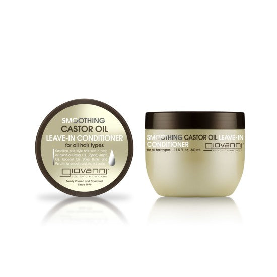Giovanni Smoothing Castor Oil Leave In Conditioner 340 ml