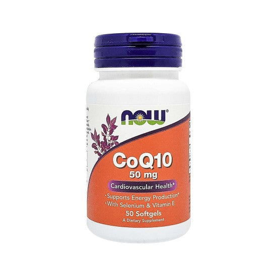 Now Foods CoQ10 50 mg 50 Softgels
