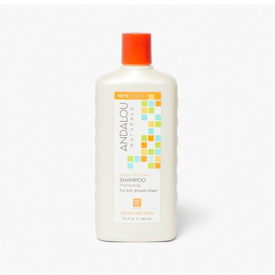 Andalou Argan Oil & Shea Moisture Shampoo 340 ml