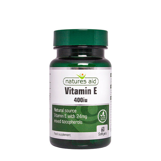 Natures Aid Vitamin E 400Iu 60 Tablets