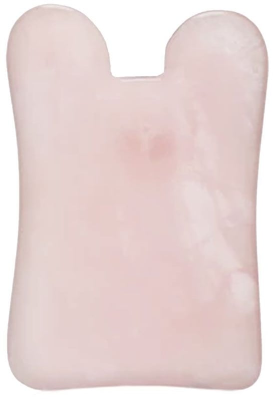 H Gua Sha - The Rose Quartz Crystal Face & Body Sculptor