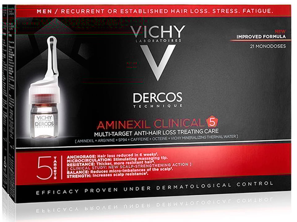 Dercos Aminexil Clinical 5 Men 21 Monodoses 6mL