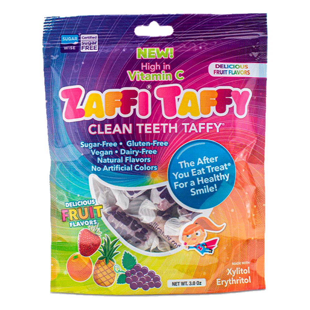 Zolli Candy Zaffi Taffy, Fruit, 85 Gm