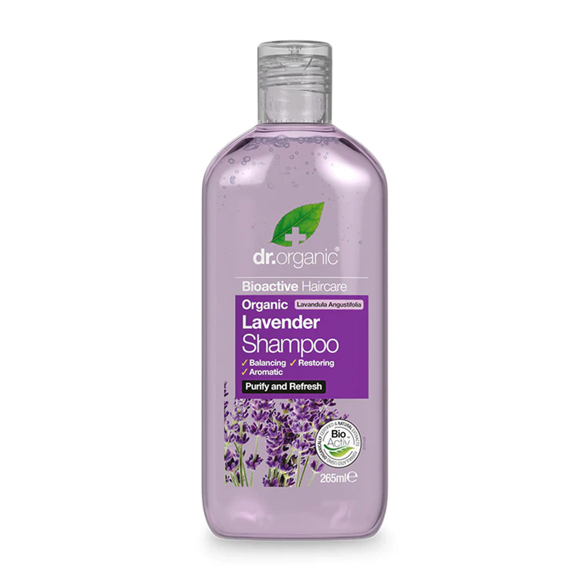 Dr Organic Shampoo, Lavender, 265 ML