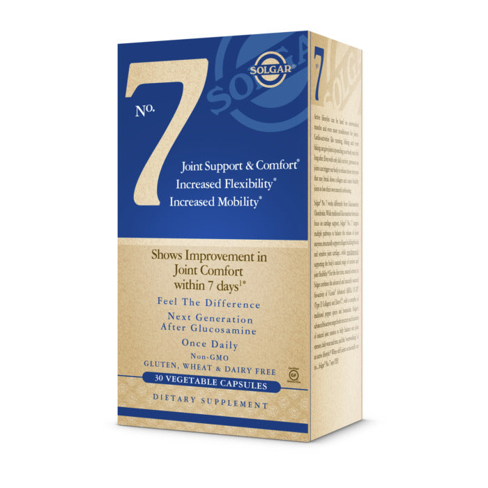 Solgar No. 7 Joint Support and Comfort, 30 Vegetable Capsules