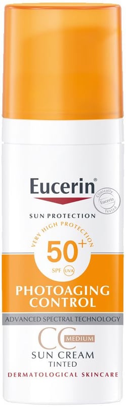 Eucerin Sun Creme Tinted CC Medium SPF 50+ 50mL